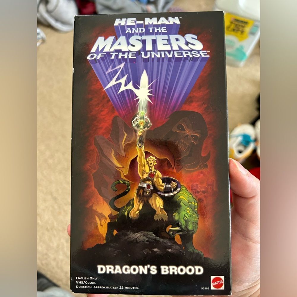 He-Man VHS Tape 